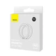 Магнитное кольцо MagSafe для телефона iPhone Baseus Halo Series Magnetic Ring (2 шт). Black - изображение 10