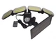 Вуличний ліхтар - прожектор solar light KXK-601/7860/240 COB на сонячній батареї з датчиком руху розумний ліхтар з пультом керування - зображення 4