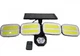Вуличний ліхтар - прожектор solar light KXK-601/7860/240 COB на сонячній батареї з датчиком руху розумний ліхтар з пультом керування - зображення 5