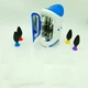 Акупунктурный массажер ручка для физиотерапии лица и тела стальной Massager pen DF-618 - изображение 3
