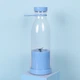 Портативний блендер пляшка A-plus Mini Juice 380 ML для приготування смузі, коктейлів USB. - зображення 3