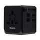 Сетевой разветвитель-зарядное Travel Adapter Yesido MC-10 3USB 1Type-C 2.4A (UK/EU/US/AUS) - изображение 1