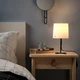 Настольная лампа IKEA BARLAST черный белый 31 см 005.045.57 - изображение 3