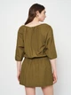 Платье короткое женское La Redoute XAZ071227FNDE 40 Горчичное (DD8000001318342) - изображение 2