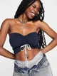 Топ женский Tommy Hilfiger 514966175 XL Синий (1159780981) - изображение 4