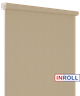 Ролета тканевая INROLL Есо-Mini 72,5х185 см Camila Латте A650 - изображение 3