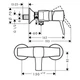 Смеситель для душа HANSGROHE METROPOL CLASSIC 31360090, хром - изображение 2