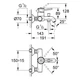 Змішувач для ванни GROHE BAUCLASSIC 32865000 - зображення 2