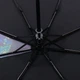 Зонт складной механический Nex ZN33321-1 Черный (2900000179202) - изображение 8