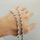 Толстая мужская серебряная цепочка якорь Козацкий бит черненая 55 см 1054/59/55 - изображение 3