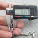 Мужская серебряная цепочка якорь Харьков Цепь черненая 55 см вес 24 гр 1046/24/55 - изображение 6