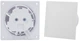 Комплект Вытяжной вентилятор AirRoxy dRim 100 S BB + Пластиковая панель AIRROXY 01-161 White Mat Plexi белая матовая - изображение 1