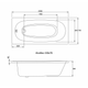 Ванна акриловая Volle Aiva Neo 150x70 1229.001570 - изображение 2