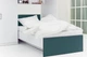 Ліжко двоярусне з комодом MS710 у кольорі бензин - изображение 4