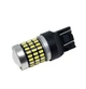 Светодиодная лампа 7443 T20 W21/5W W3x16q 78SMD 3014 12V с линзой и драйвером Белая (74304) - изображение 3