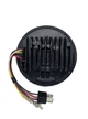 Универсальная светодиодная led фара 5,75 дюймов Led с разъёмом H4 (Black) Harley-Davidson, Dyna, Sportster (90630/1) - изображение 5