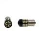 Светодиодная лампа с цоколем 1156 BA15s P21W 54 SMD 3014 12V Белая с драйвером ПРЕМИУМ (11516) - изображение 5