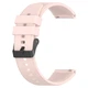 Ремінець для Zepp E - бежево-рожевий / ширина кріплення 20мм / силікон / Watchbands GT (W28-0WB51482096) - зображення 4
