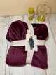 Жіночий халат Victoria's Secret плюшевий колір бордовий (M-L) - изображение 8