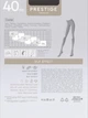 Колготы 40 Den женские Conte Elegant Prestige 8С-45СП 4 р Черные (5904988504404) - изображение 2