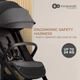 Wózek spacerowy Kinderkraft Nubi 2 Cloudy Grey (5902533922062) - obraz 5