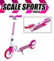 Двухколесный самокат Складной Scale Sports Scooter 460 Розовый - изображение 4
