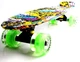 Penny Board "Fish" Joker. Світиться колесо. - зображення 4