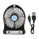 Портативный настольный мини вентилятор Home Fest Portable Mini Fan XSFS-01 USB черный - изображение 8