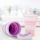 Стакан складной 350 мл, Silicon Magic Cup, Фиолетовый - изображение 7