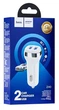 АЗП блок Hoco Z40 (2USB/ 2.4A) + кабель Micro USB білий - изображение 2
