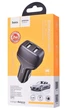 Автомобильное зарядное устройство Hoco Z36 2xUSB|2.4A + Кабель Lightning в комплекте (Black) - изображение 2
