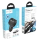 Автомобильное зарядное устройство Hoco Z36 2xUSB|2.4A + Кабель USB Type-C в комплекте (Black) - изображение 9
