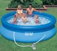 Надувний басейн Intex 28108 Easy Set 244см на 61см з насосом-фільтром - зображення 5