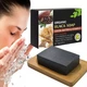Мило чорне Organic Black Soap, з вітаміном Е та какао, 120 г, Famous Carе - изображение 4