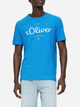 T-shirt s.Oliver 2131935-62D1 M Niebieski/Zielony (4099973459720) - obraz 1