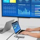 Док-станция USB3.1 Type-C Baseus CAHUB-CU0G USB-C Power Delivery 100W/HDMI 4K 30Hz/VGA/USB3.2/RJ45/SD TF 9in1 Grey - изображение 9