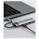 Док-станция USB3.1 Type-C Baseus CAHUB-CV0G Type C PD 100W/HDMI 4K 30Hz/3хUSB3.2/RJ45/SD TF 8in1 Grey - изображение 12