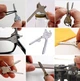 Ключ-мультитул в блистере Swiss-Tech 6 в 1 брелок из нержавеющей стали key (798396413) Серебро - изображение 12