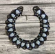 Кольє в техніці Сарагуро із чеського бісеру HatynkaUA Necklace намисто ручної роботи до вишиванки (SUN999_33) - зображення 1
