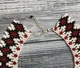 Колье-силянка из чешского бисера HatynkaUA Necklace ожерелье ручной работы к вышиванке (SUN999_34) - изображение 2