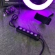 Комплект блогера Ringlight кольцевая LED лампа MJ26 RGB 26 см c штативом 2 м и Bluetooth кнопкой для телефона - изображение 2