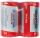 Сольова батарейка Quantum Hard D/R20P 2 шт./уп shrink (6973467010049) - зображення 2