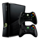 Набор Консоль Microsoft Xbox 360 S Freeboot 250GB Black + 5 Встроенных Игр Б/У + Геймпад Беспроводной RMC Xbox 360 Black - изображение 1