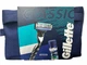 Подарунковий набір Gillette Mach 3 (бритва + 2 змінні картриджі + гель для гоління 200 мл + сумка) - зображення 1