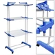 Многоярусная сушилка для одежды, складная сушилка для белья Garment rack with wheels - изображение 5