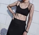 Прозора кофтинка павутинка гольф кофточка сітка водолазка блузкаHoney Fashion Accessories XS/S чорний (10-50) - изображение 4