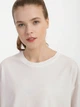 Футболка оверсайз женская ROZA 211204 XL Молочная (4824005676642) - изображение 3