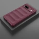 Силиконовый (TPU) чехол Deexe Terra Case для Google Pixel 7a - Wine Red - изображение 5