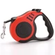 Автоматичний повідець рулетка Berry Retractable Dog Leash №1-1 для собак та котів 5 метрів з кнопкою фіксатором Red - зображення 7