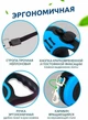 Автоматичний повідець рулетка Berry Retractable Dog Leash №2 для собак та котів 3 метри з кнопкою фіксатором Blue - зображення 4